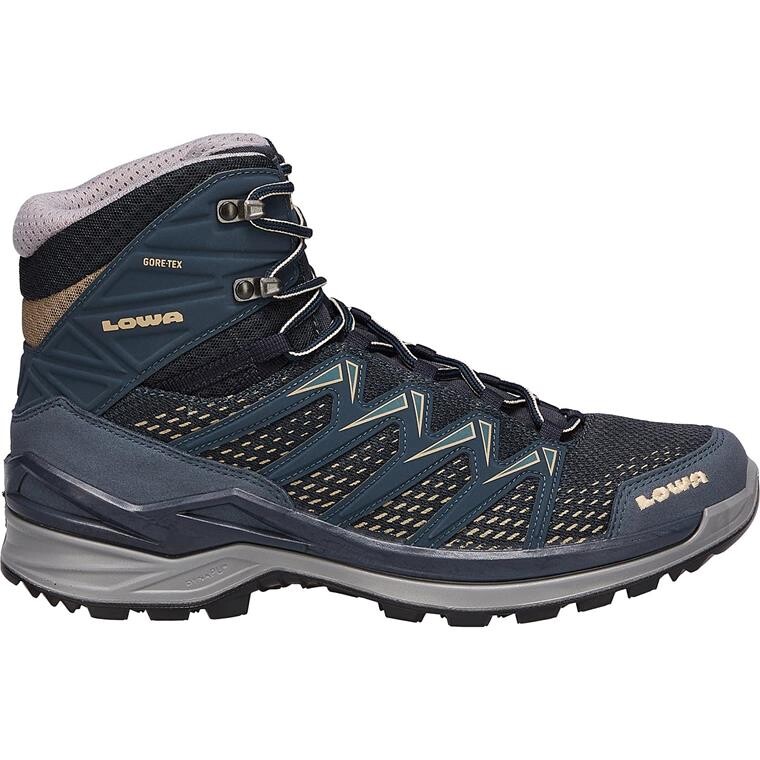 Lowa Mens Innox Pro GTX Mid (Blå (JEANS/DUNE) 41,5)