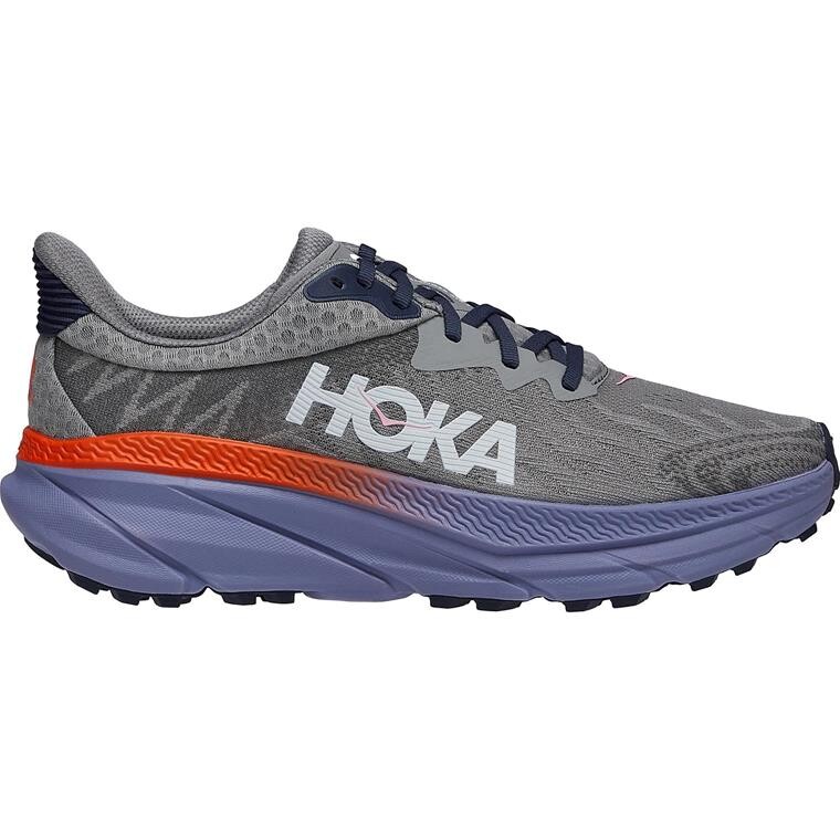 Hoka Womens Challenger ATR 7 (Grå (GALACTIC GREY/WILD INDIGO) 37 1/3)