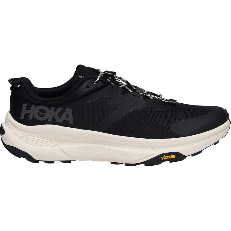 Hoka Mens Transport (Sort (BLACK/ALABASTER) 42)