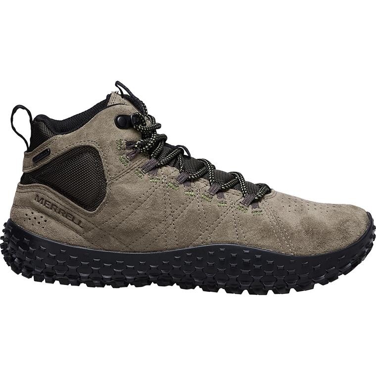 Merrell Mens Wrapt Mid WP (Grøn (OLIVE/BLACK) 44)