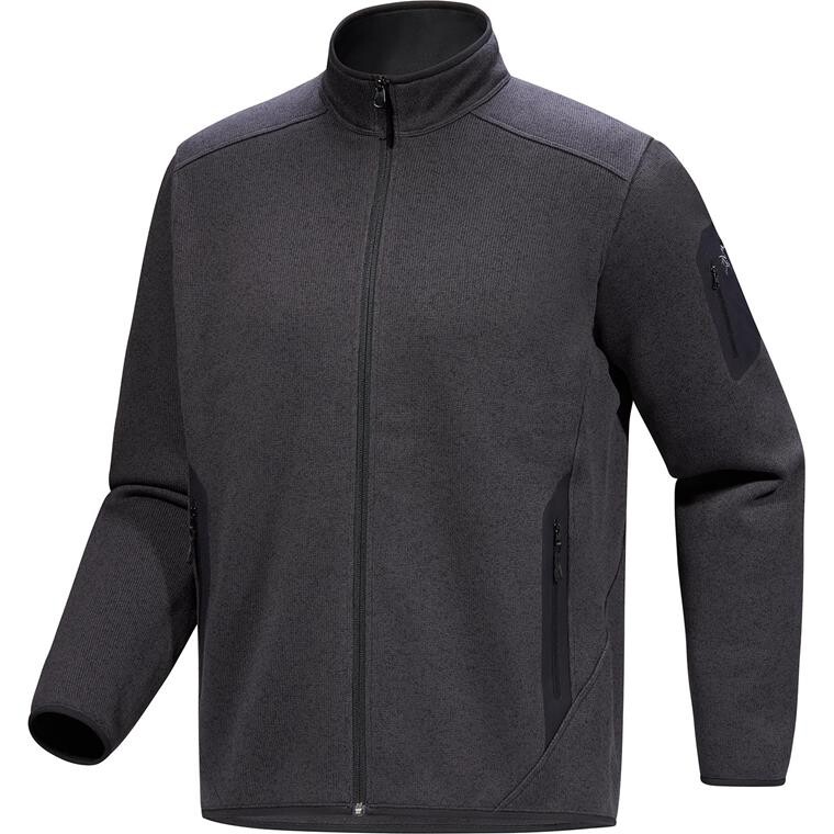 Arcteryx Mens Covert Cardigan (Sort (BLACK HEATHER II) Small)