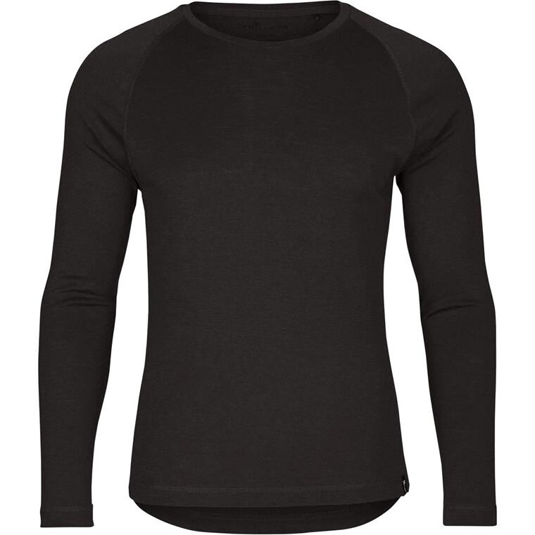 Frilufts Mens Nolsoy Longsleeve (Sort (CAVIAR) Small)
