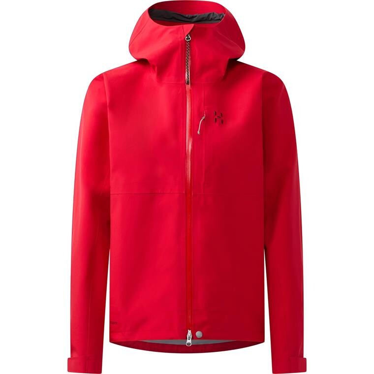 Haglöfs Womens Front Proof II Jacket (Grøn (CHLOROPHYLL GREEN/DEW GREEN) X-small)
