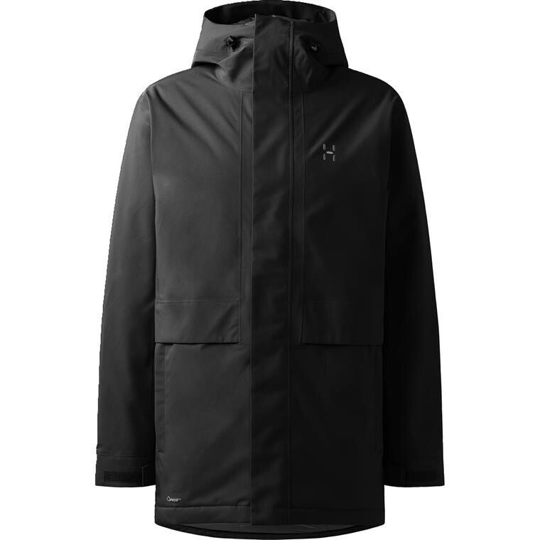 Haglöfs Mens Salix Proof Mimic II Parka (Sort (TRUE BLACK) Small)