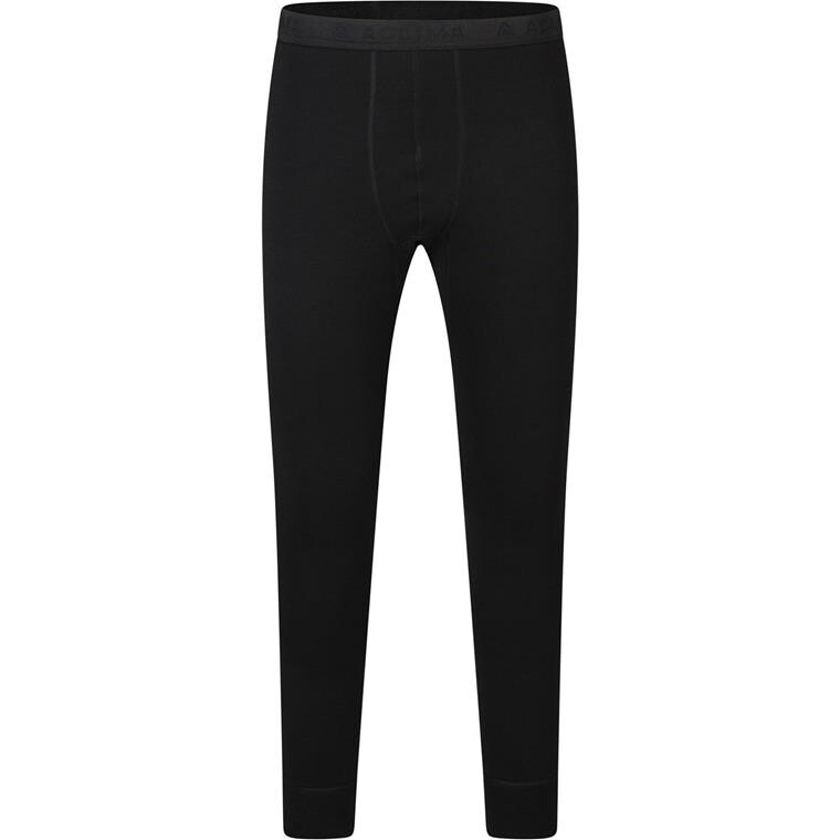 Aclima Mens Fleecewool V2 Longs (Sort (JET BLACK) X-small)