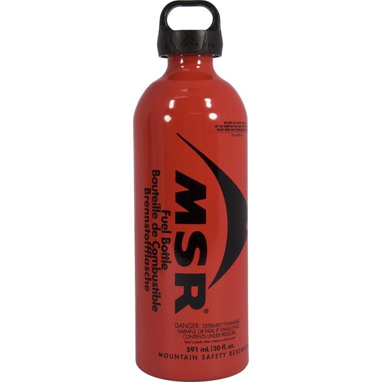 MSR Fuel Bottle CRP Cap 591ml (Rød (RED))
