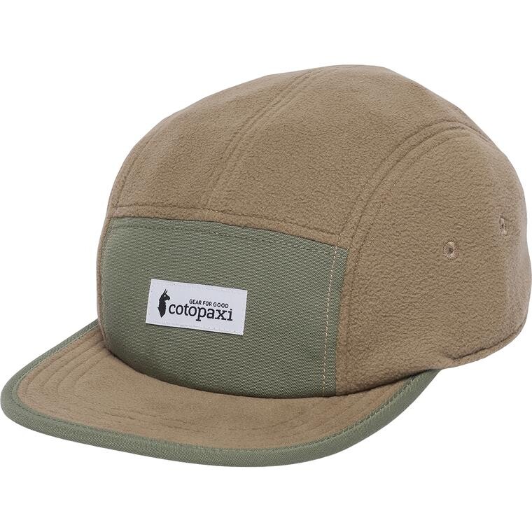 Cotopaxi Fleece 5-Panel Hat (Brun (FATIGUE AND DUNE) One size)