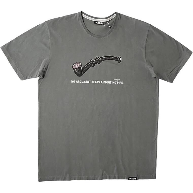 Lakor Mens Lakridspibe T-shirt (Grå (URBAN CHIC) Medium)