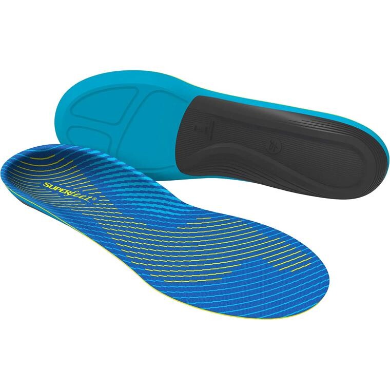 Superfeet Active Support Medium Arch (V2) (Blå (BOLT) 34-36)