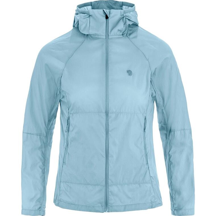 Fjällräven Womens Keb Lätt Wind Jacket (Blå (BREEZE BLUE/514) XX-small)