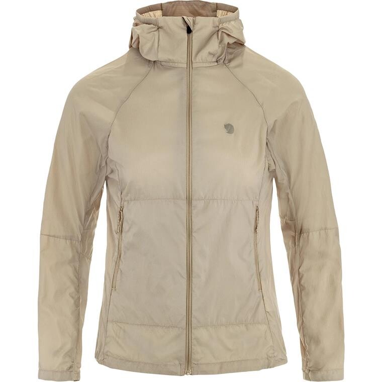 Fjällräven Womens Keb Lätt Wind Jacket (Grå (FOSSIL/118) XX-small)