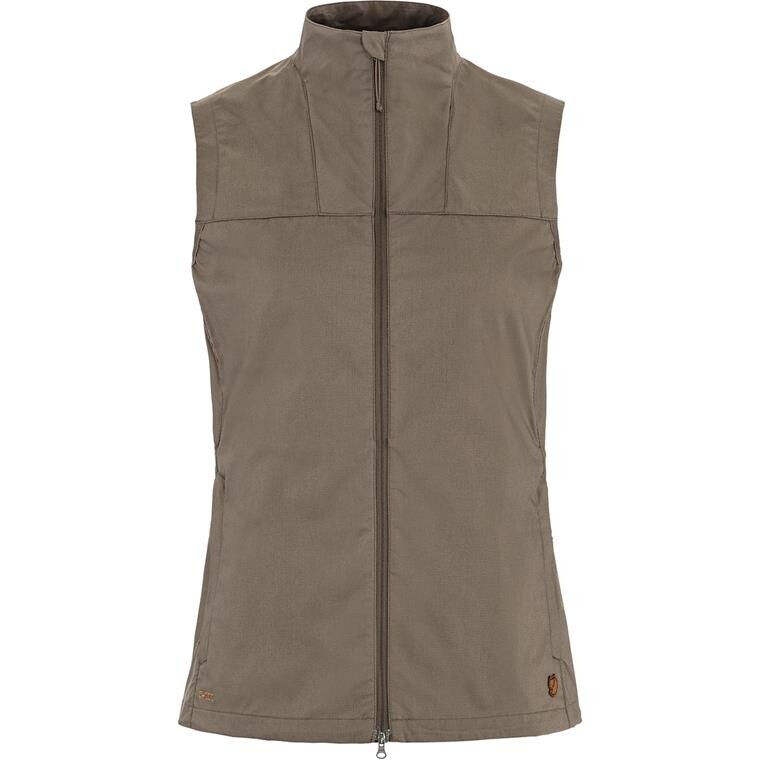 Fjällräven Womens Abisko Vest (Brun (SUEDE BROWN/244) X-small)