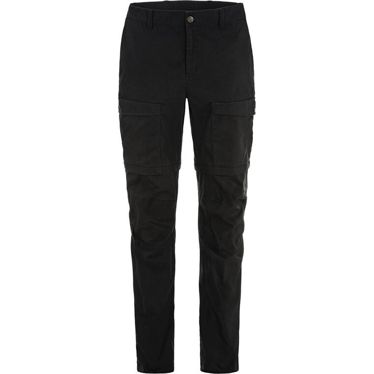 Fjällräven Womens Abisko Hybrid Trail Trousers Zip-off (Sort (BLACK/550) 34)