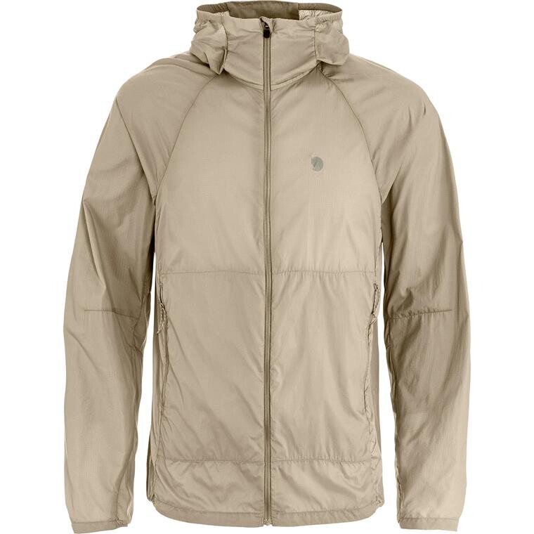 Fjällräven Mens Keb Lätt Wind Jacket (Grå (FOSSIL/118) X-small)