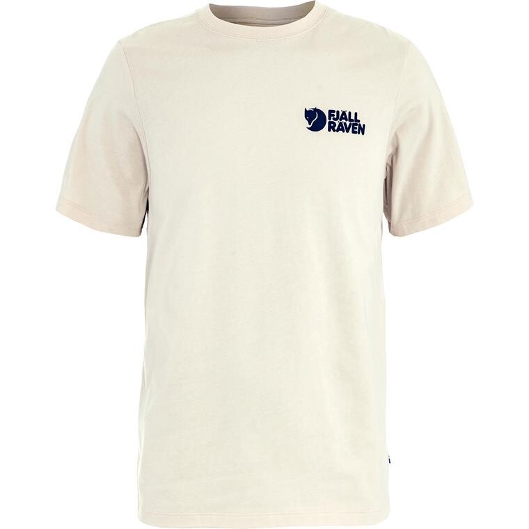 Fjällräven Mens Swedish Forest T-shirt (Beige (CHALK WHITE/113) Small)
