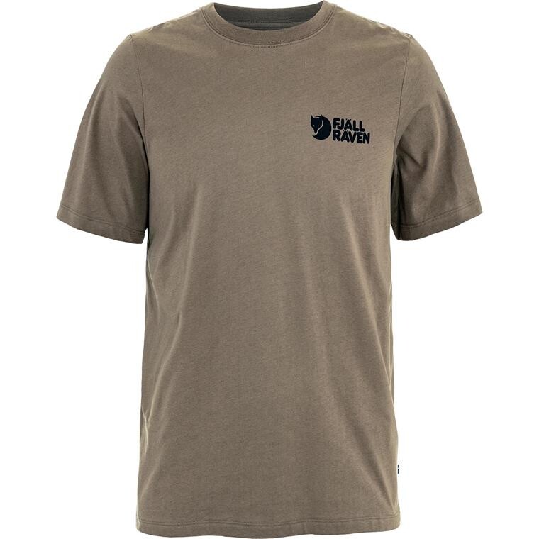Fjällräven Mens Swedish Forest T-shirt (Brun (SUEDE BROWN/244) X-small)