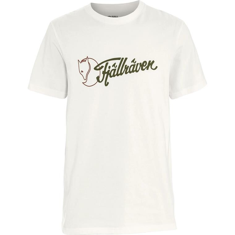Fjällräven Mens Archive Logo T-shirt (Grøn (EGGSHELL/111) X-small)
