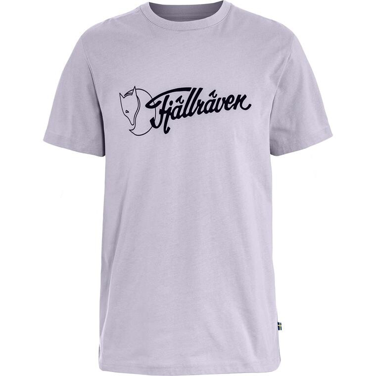 Fjällräven Mens Archive Logo T-shirt (Lilla (LAVENDER MIST/452) Small)