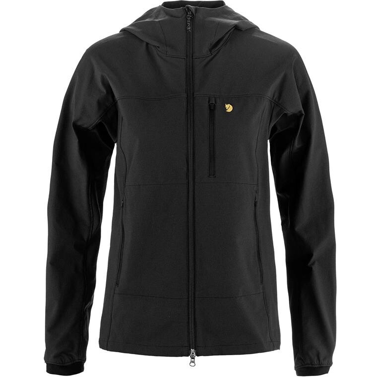 Fjällräven Womens Bergtagen Stretch Jacket (Sort (BLACK/550) XX-small)