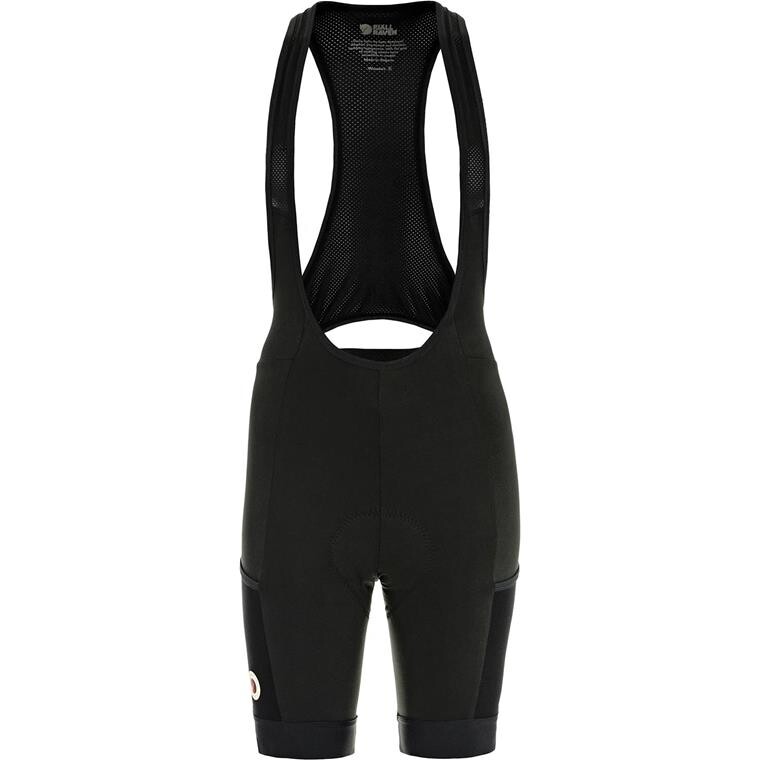 Fjällräven Womens Hoja Bib Shorts (Sort (BLACK/550) XX-small)
