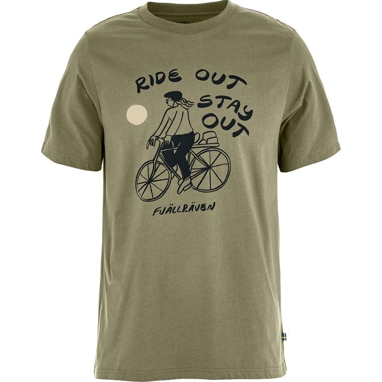 Fjällräven Mens Hoja Iväg T-shirt (Grøn (GREEN/620) X-small)