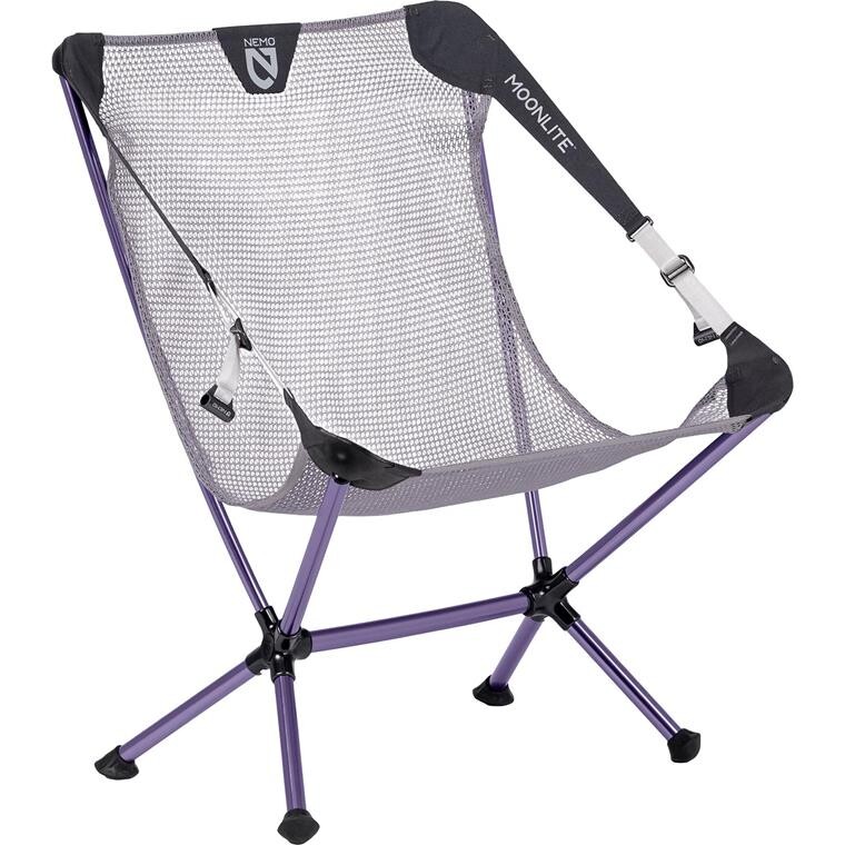 Nemo Moonlite Reclining Camp Chair (Grå (QUICKSILVER))