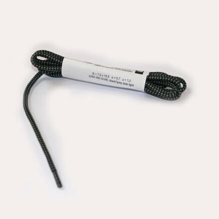 Tobby Laces Outdoor Light Snørebånd - Sort