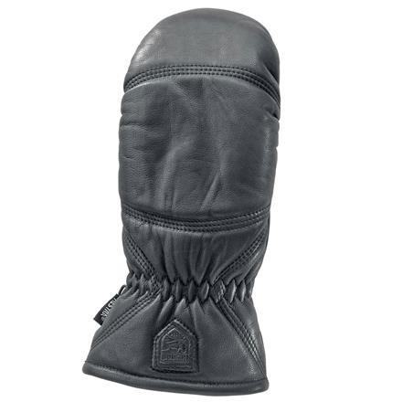 Hestra Leather Box Mitt Luffer - Sort