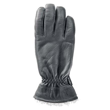 Hestra Buvika Deerskin Primaloft Dame - Sort