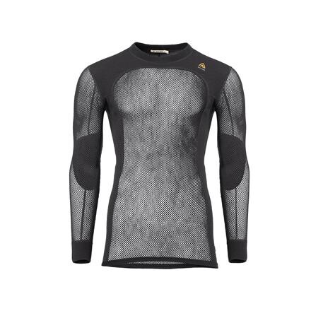 Aclima WoolNet Crew Neck Herre Undertrøje - Sort