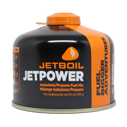 Jetboil Jetpower Gas 230g Isobutan/Propan