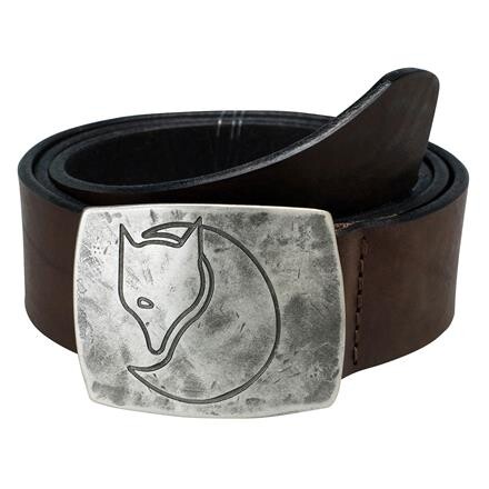 Fjällräven Murena Silver Belt Læderbælte - Brun