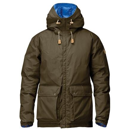 Fjällräven Mens Down Jacket No. 16  (Grøn (DARK OLIVE/633) X-small)