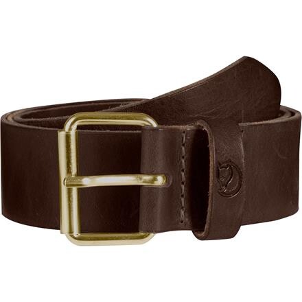 Fjällräven Singi Belt 4 cm Læderbælte - Brun