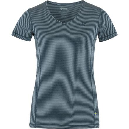 Fjällräven Womens Abisko Cool T-Shirt  (Blå (INDIGO BLUE/534) XX-small)