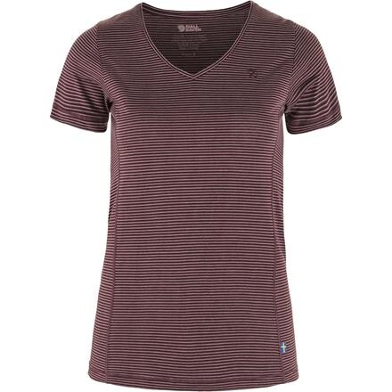 Fjällräven Abisko Cool T-Shirt Dame - Rød