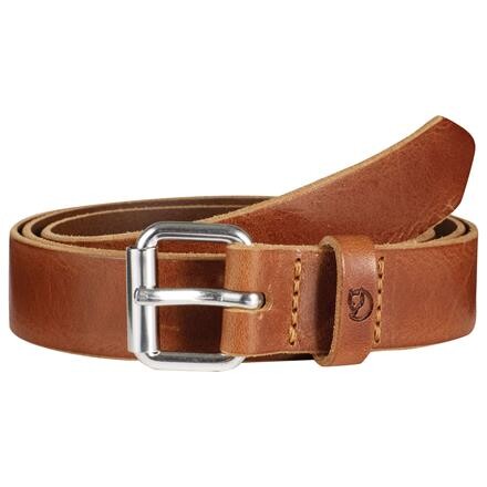 Fjällräven Singi Belt 2,5 cm Læderbælte - Brun