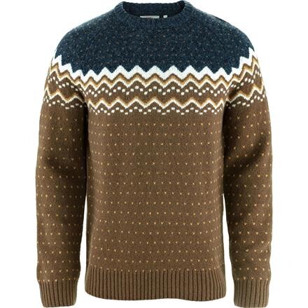Fjällräven Övik Knit Sweater Herre - Brun