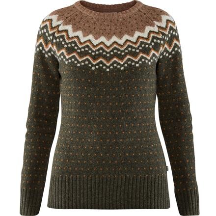Fjällräven Övik Knit Sweater Dame - Grøn