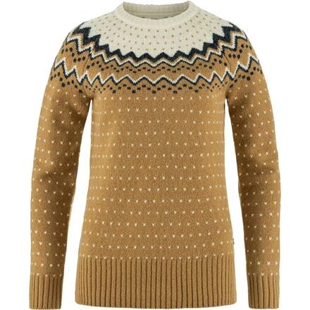Fjällräven Övik Knit Sweater Dame - Brun