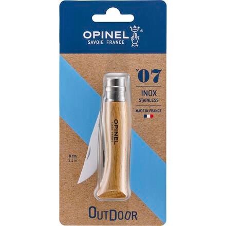 Opinel N°7 Rustfrit Stål Foldekniv