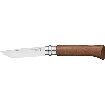 Opinel N°8 Rustfrit Stål Foldekniv - Valnød