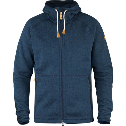 Fjällräven Mens Övik Fleece Hoodie (Blå (NAVY/560) X-small)