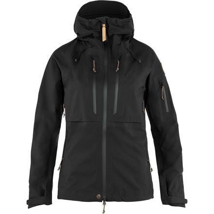 Fjällräven Keb Eco-Shell Skaljakke Dame - Sort