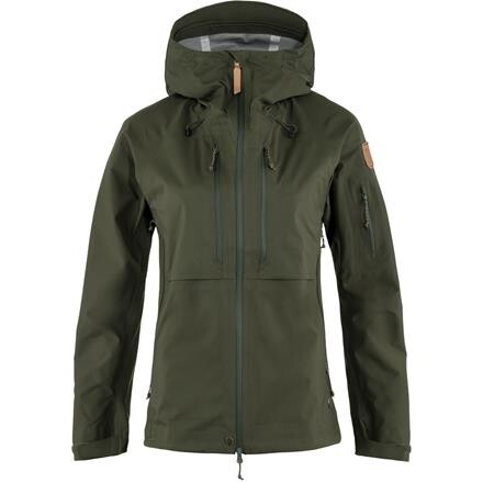 Fjällräven Keb Eco-Shell Skaljakke Dame - Grøn