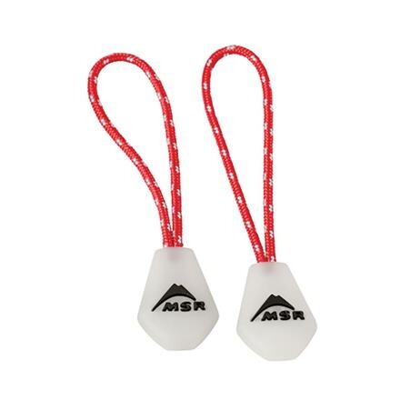 MSR Night Glow Zipper Pulls - Selvlysende