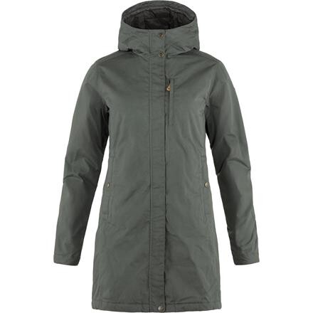 Fjällräven Kiruna Padded Parka Dame - Grå