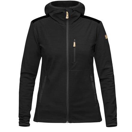 Fjällräven Keb Fleece Hoodie Dame - Grå