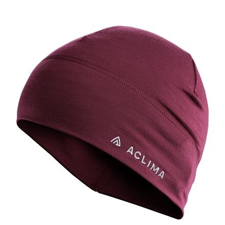 Aclima LightWool Beanie Merinould - Rød