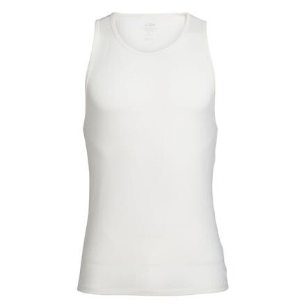 Icebreaker Mens Merino 150 Anatomica Tank – Hvid